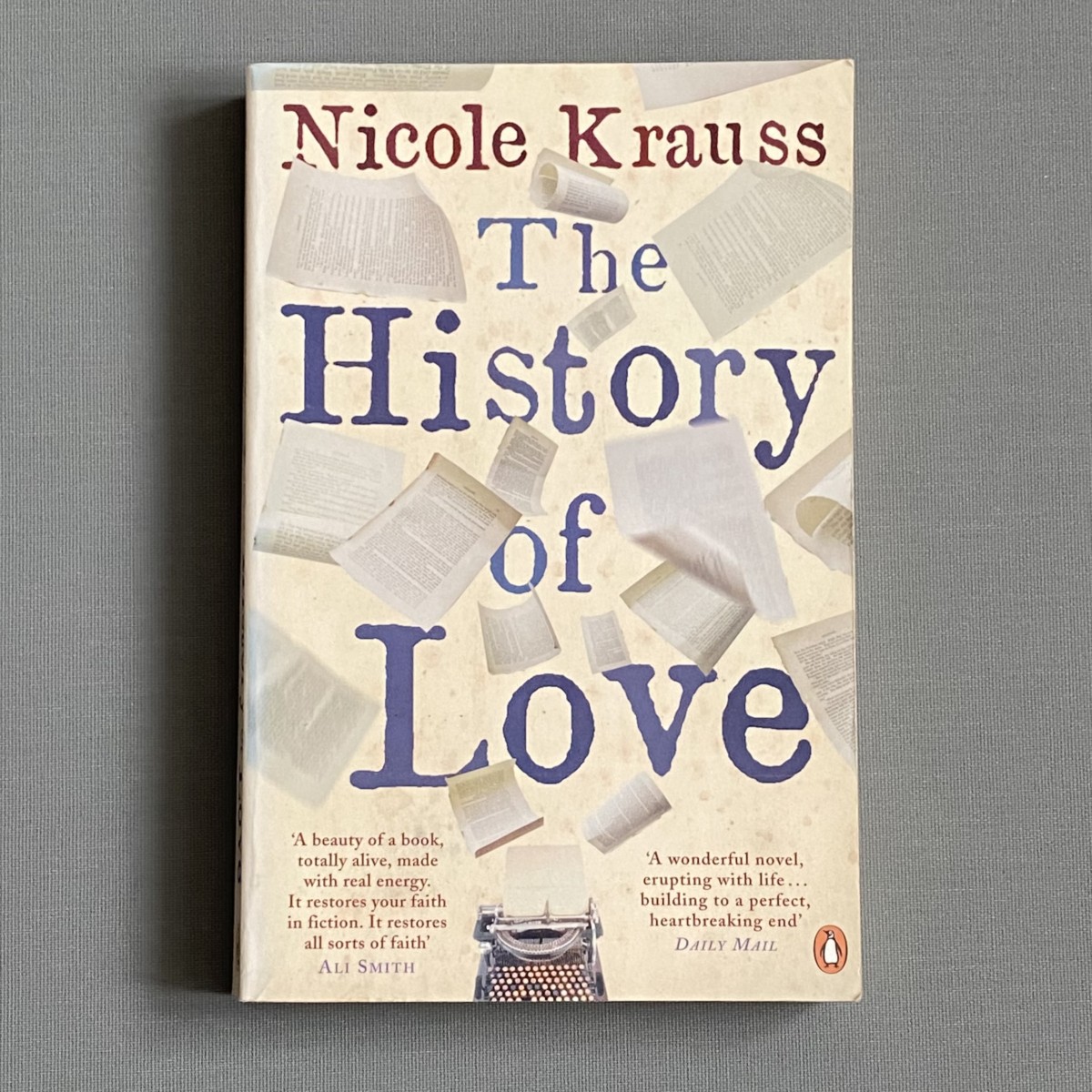 The History of Love By Nicole Krauss