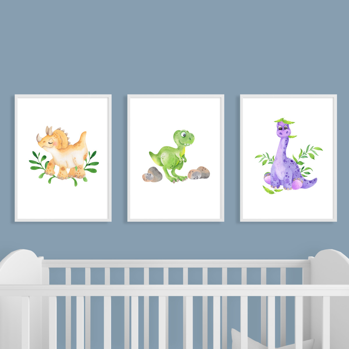 Set of 3 Dinosaur Prints