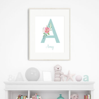 Personalised Monogramme Initial Print