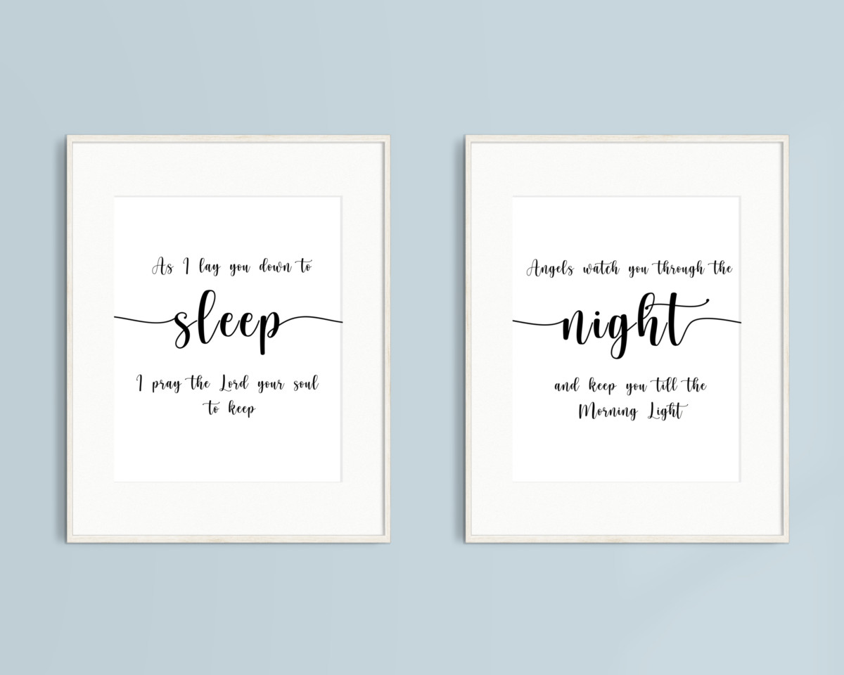 Set of 2 Prints - A Mother's Prayer - Laurel Lane