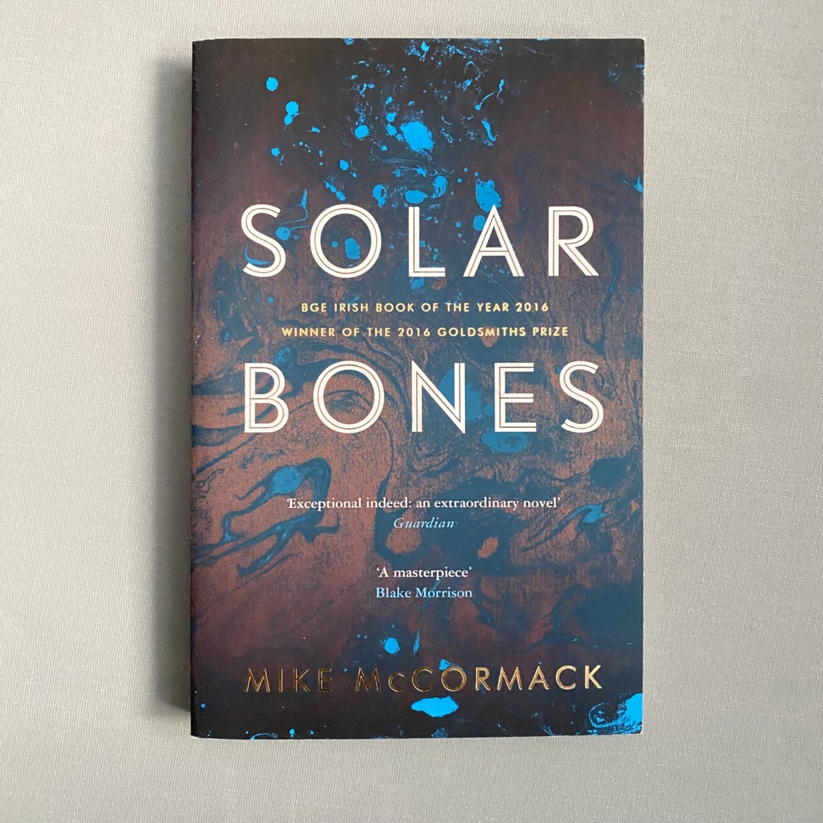 Solar Bones By Mike McCormack